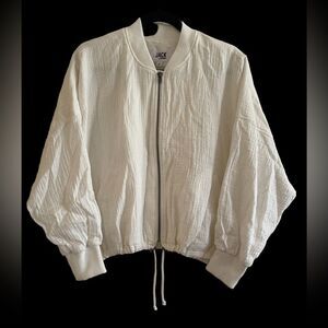Jack By BB Dakota White Jacket Small